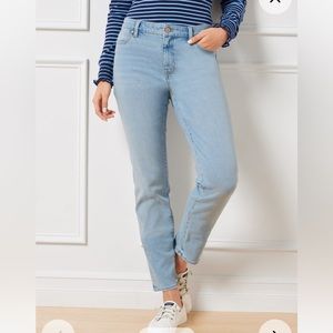 Talbots Flawless Slim Ankle Jeans